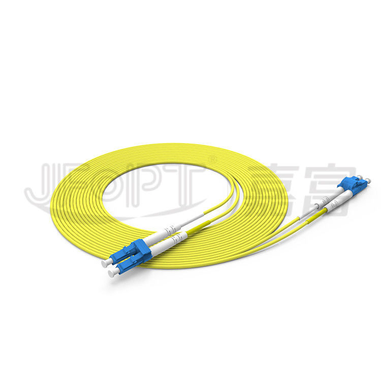 Duplex LC- LC Fiber Patch Cord 2.0mm 3.0mm Single Mode OS2 Zipcord Fiber Optic Cable