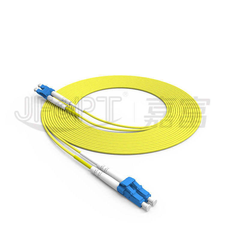 Duplex LC- LC Fiber Patch Cord 2.0mm 3.0mm Single Mode OS2 Zipcord Fiber Optic Cable