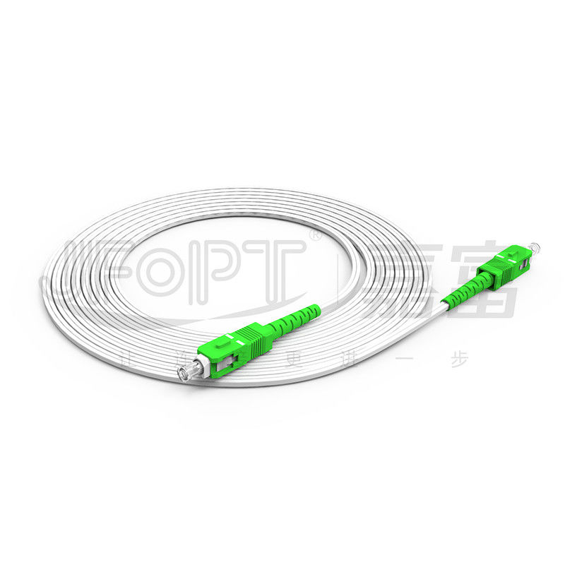 Butterfly Shaped Indoor Drop Cable FRP Single Core 2 Core Fiber Drop Cable
