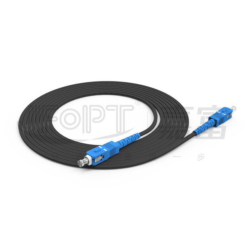 Butterfly Shaped Indoor Drop Cable FRP Single Core 2 Core Fiber Drop Cable