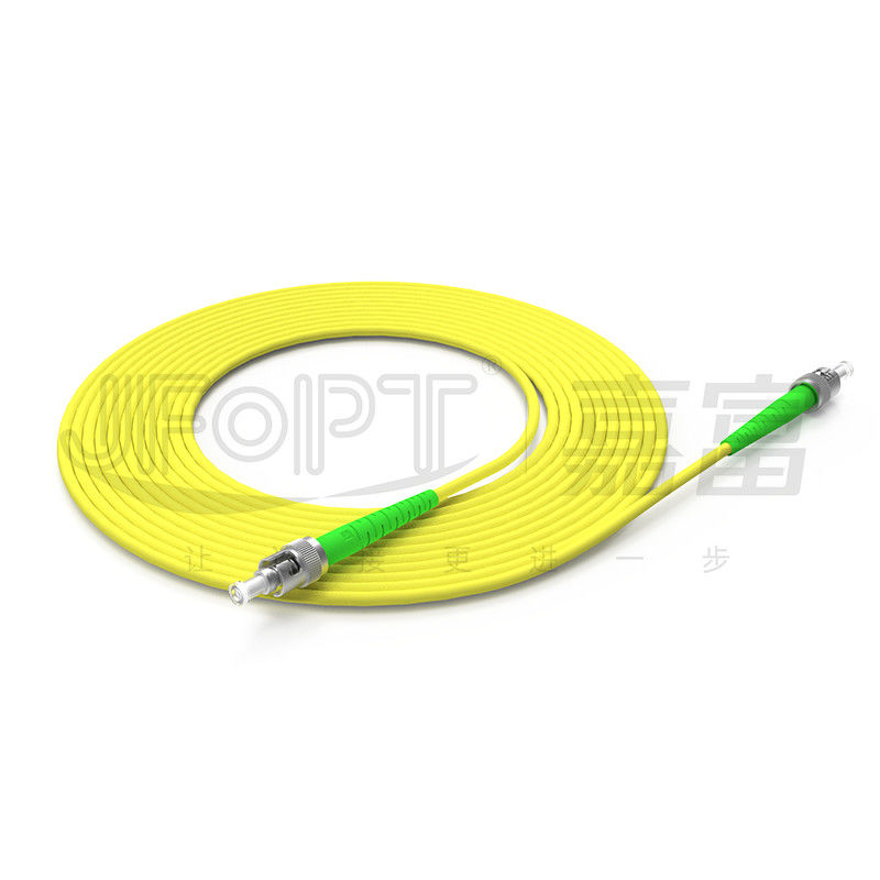ST ST Single Mode LSZH Fiber Optic Patch Cord OS2 G652D G657A1 G657A2