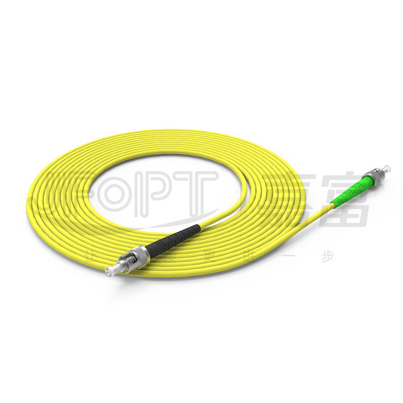 ST ST Single Mode LSZH Fiber Optic Patch Cord OS2 G652D G657A1 G657A2