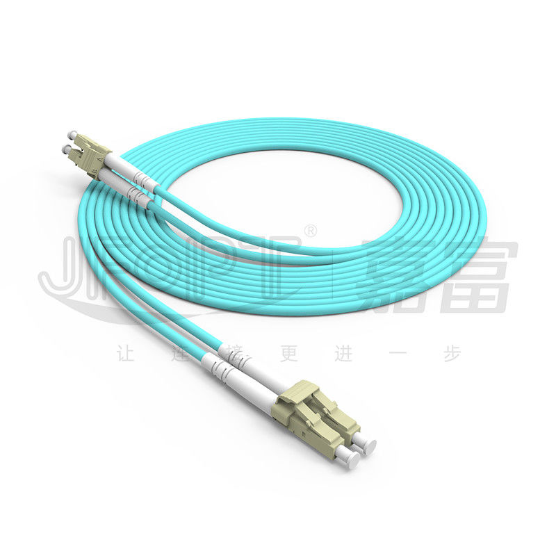 10G Fiber Optic Patch Cable LC-LC OM4 OM5 Multimode Data Center Flame Retardant