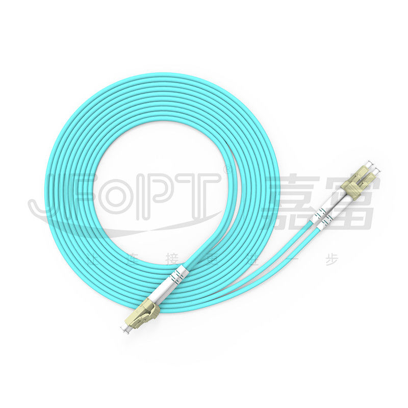 10G Fiber Optic Patch Cable LC-LC OM4 OM5 Multimode Data Center Flame Retardant