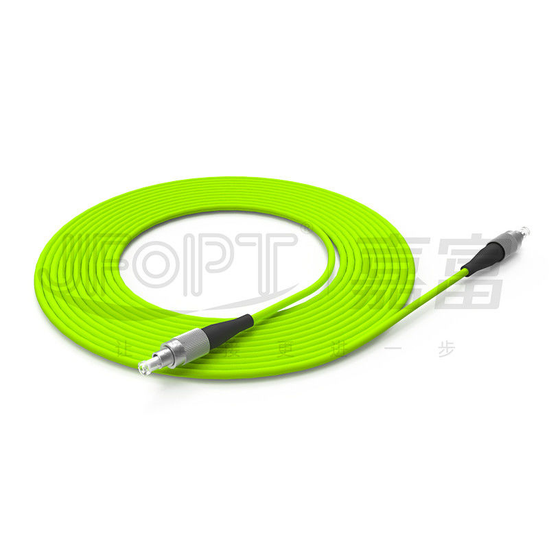 FC FC Fiber Optic Patch Cord Multimode 50 / 125 LSZH PVC Jacket OD 1.6mm 1.8mm 2.0mm 3.0mm 4.0mm