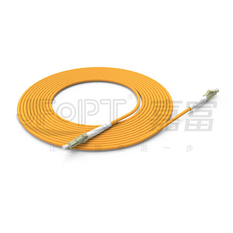 LC Fiber Optic Patch Cord OFN OFNP OFNR UL Flame Retardant