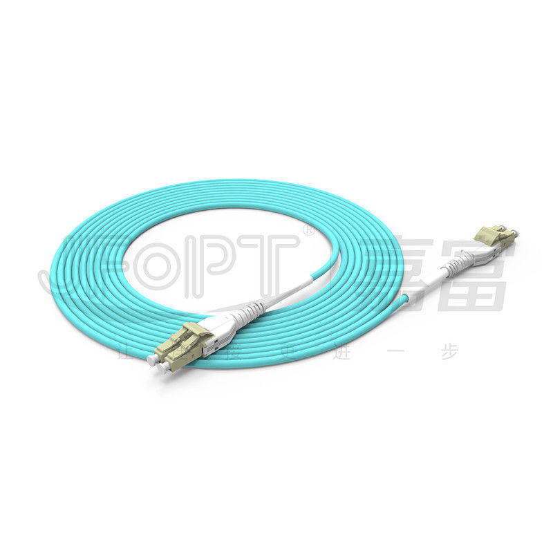 Single Tube Duplex Fiber Optic Cable Tail Sleeve LC Uniboot Patch Cord