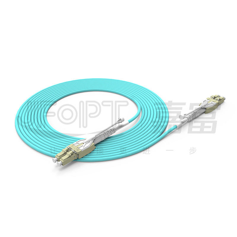 Single Tube Duplex Fiber Optic Cable Tail Sleeve LC Uniboot Patch Cord
