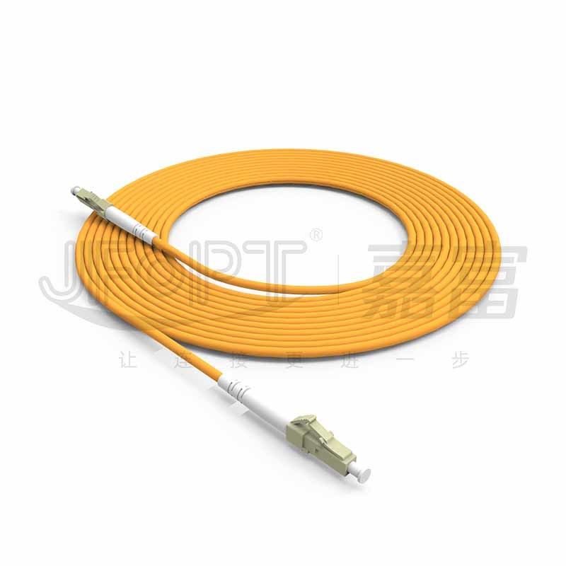 LC Fiber Optic Patch Cord Multimode OM1 OM2 Orange LSZH PVC