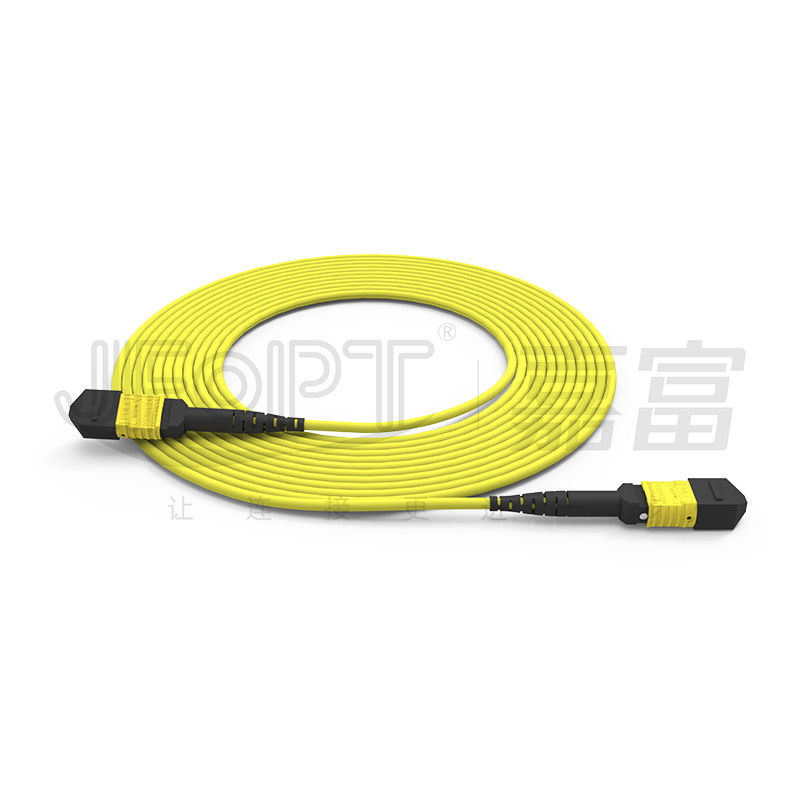 3.0 LSZH Yellow MTP Patch Cord USCONEC 8/12 Cores G657A1 SM APC MTP Jumper