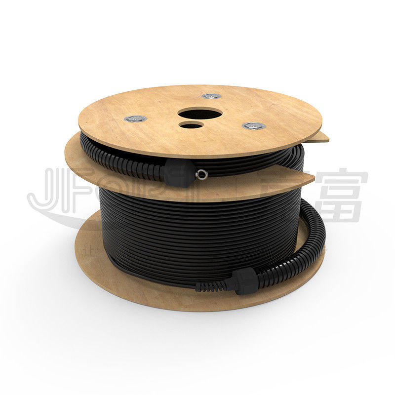 Waterproof Quick Disassembly Pre Terminated Fiber Optic Cable With PA Corrugated Tube Unequal Branch