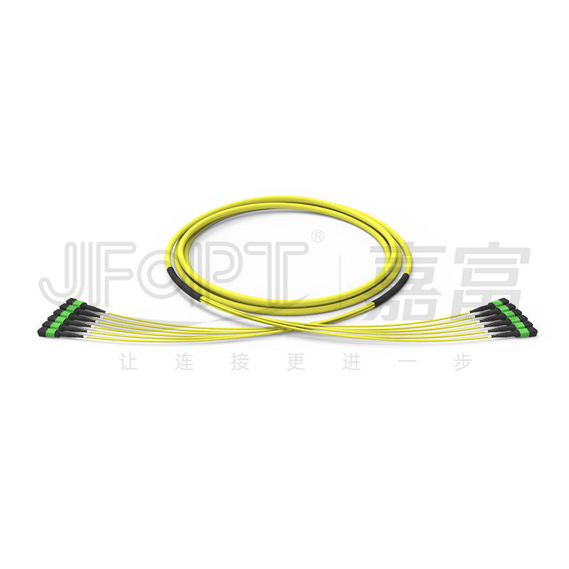 72 Core G657A1 MPO Trunk Cable Mini Cable 6 Units Single Mode MPO Patch Cord