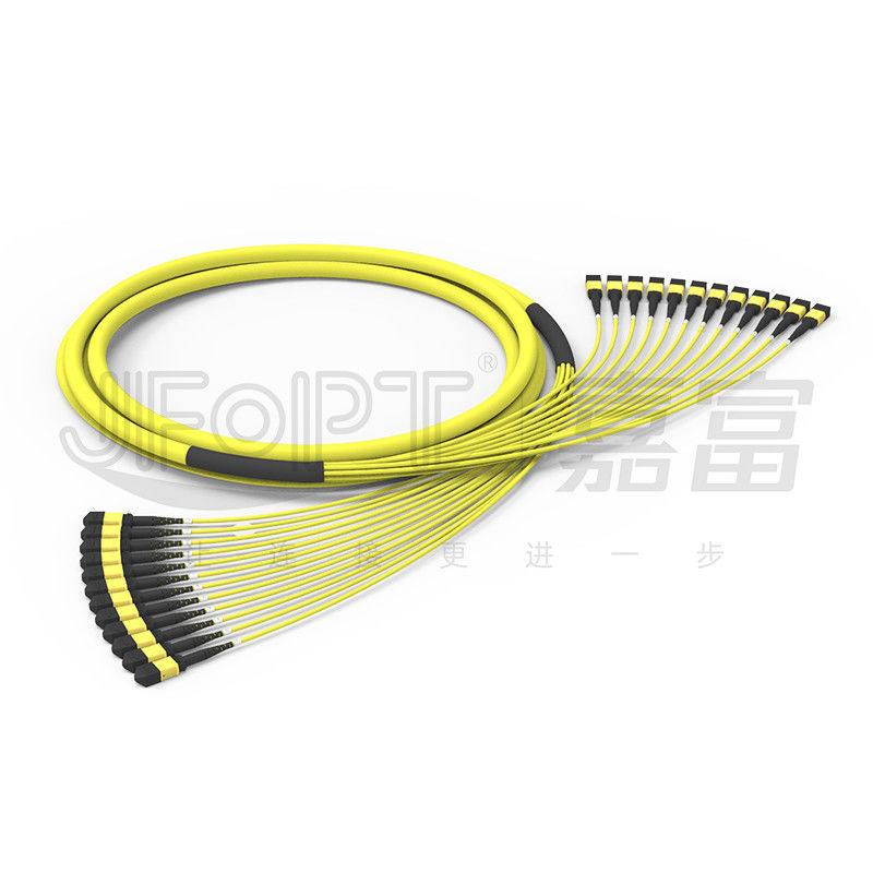 144 Cores 12 Units MPO Trunk Cable 3.0mm Sub Cable Singlemode OS2 MPO / APC LSZH