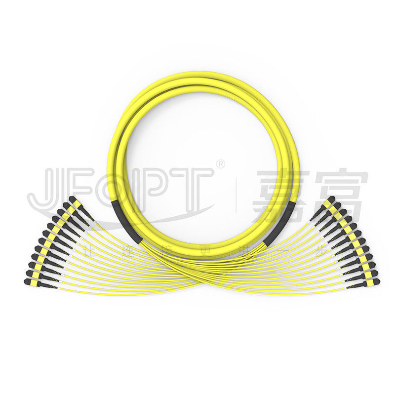 144 Cores 12 Units MPO Trunk Cable 3.0mm Sub Cable Singlemode OS2 MPO / APC LSZH
