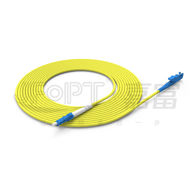 Low Loss Hybrid Fiber Optic Patch Cord E2000 - LC SC FC ST UPC APC Patch Cord