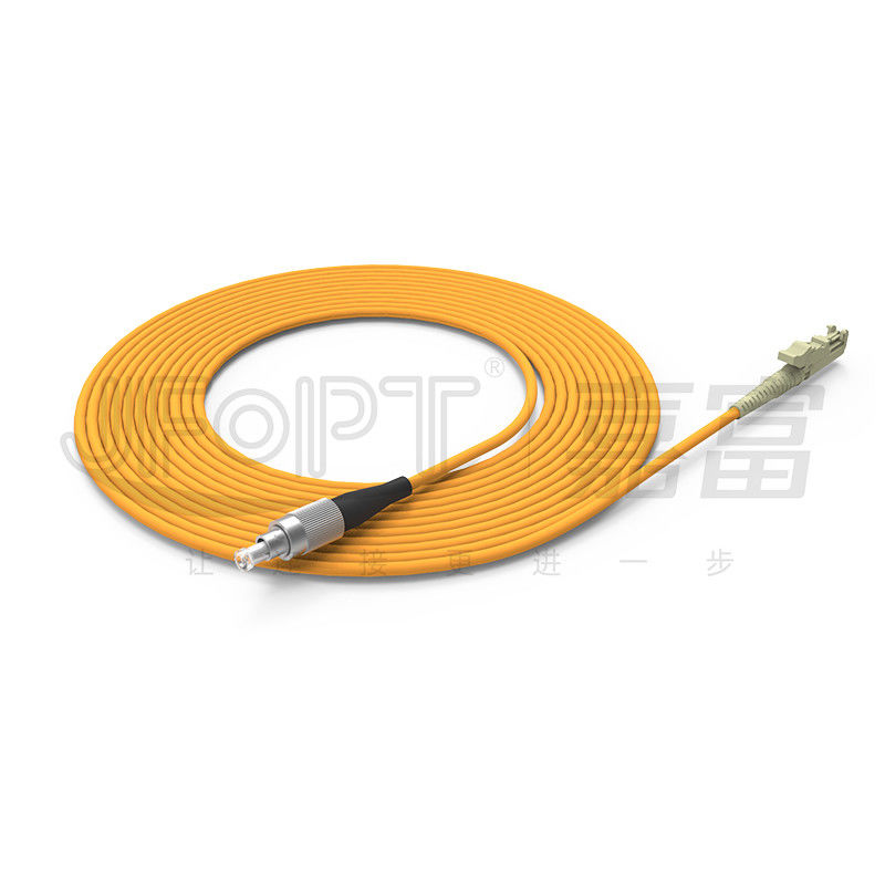 Low Loss Hybrid Fiber Optic Patch Cord E2000 - LC SC FC ST UPC APC Patch Cord