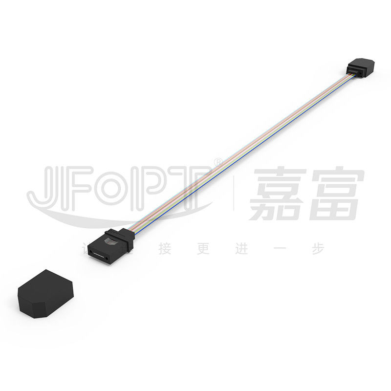 USCONEC Bare MT-MT Ferrule Short Jumper MT Patch Cord For Optical Transceiver