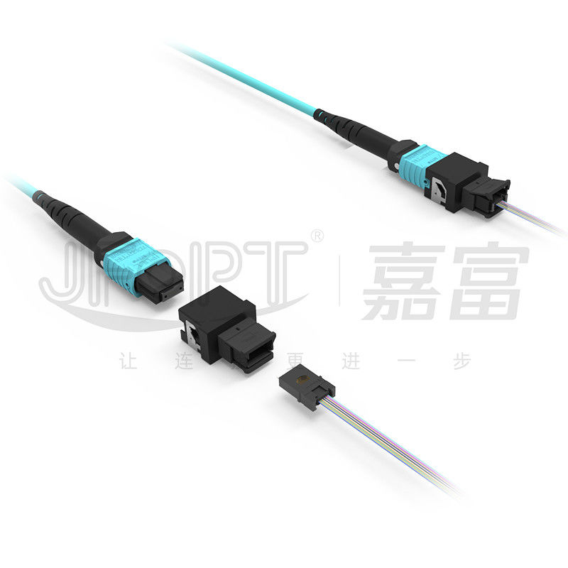 USCONEC Bare MT-MT Ferrule Short Jumper MT Patch Cord For Optical Transceiver