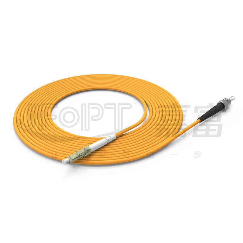 Data Center 2.0mm Simplex Indoor Fiber Optic Cable 0.9mm Tight Buffer Cable Loose Tube