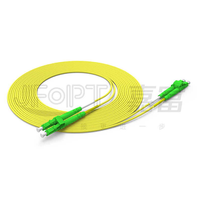 2.0mm Duplex Indoor Fiber Optic Cable Figure 8 Cable Bi Directional Transmission