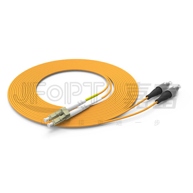2.0mm Duplex Indoor Fiber Optic Cable Figure 8 Cable Bi Directional Transmission