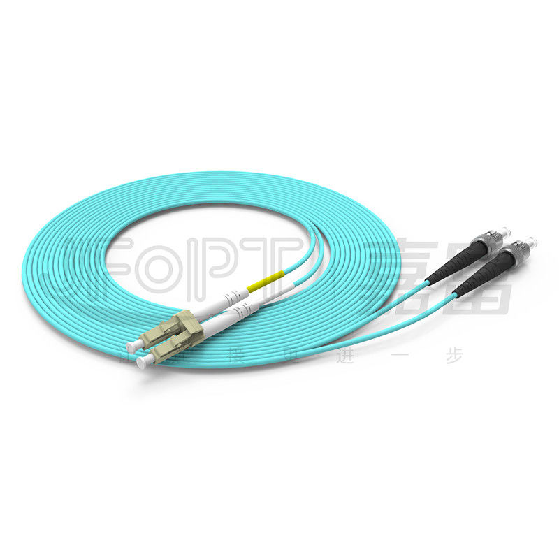 2.0mm Duplex Indoor Fiber Optic Cable Figure 8 Cable Bi Directional Transmission