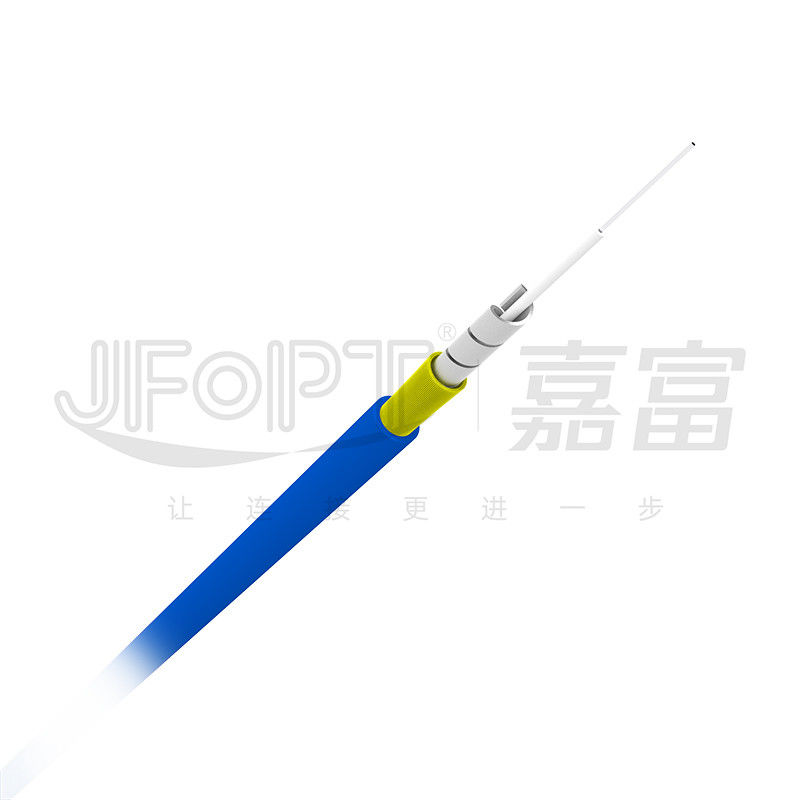 Uni Tube Simplex Duplex Armored Fiber Patch Cord Aramid Yarn Reinforced