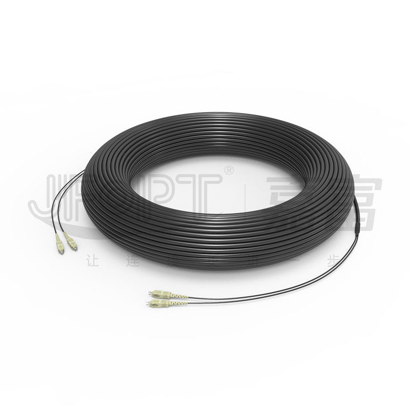 Multi Fiber Tactical Fiber Optic Cable Armored FTTA Cable For Pre Terminated BBU RRU