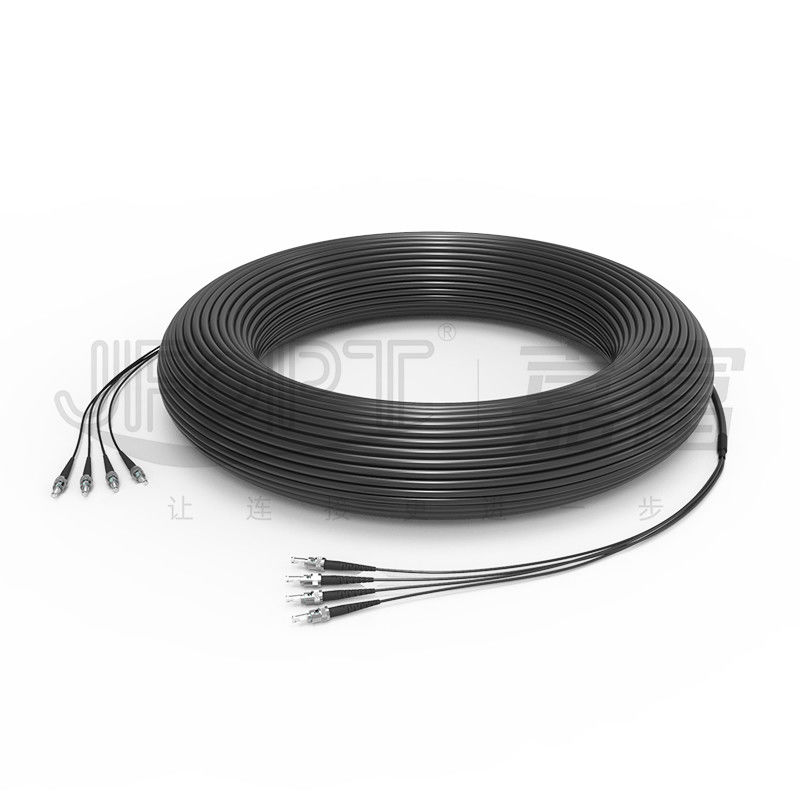 Multi Fiber Tactical Fiber Optic Cable Armored FTTA Cable For Pre Terminated BBU RRU