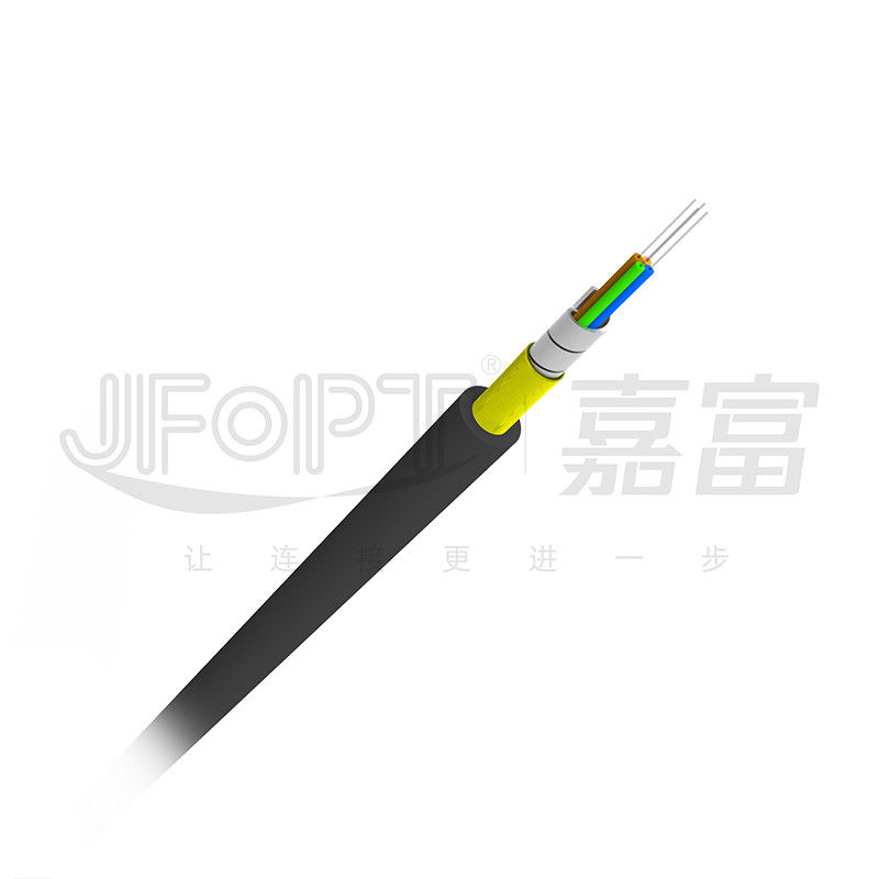 Single Armored Tactical Fiber Optic Cable 2 4 6 8 Fibers Military Tactical Cable