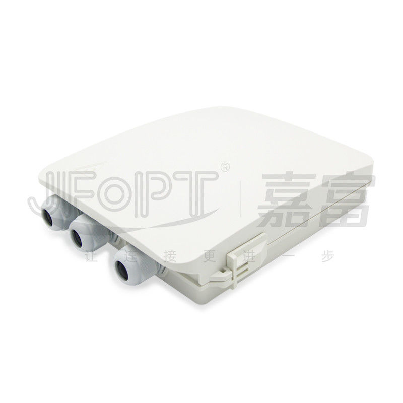 8 Core Fiber Optic Splitter Box 1 Input 2 Output Waterproof fTTH fiber optic terminal box