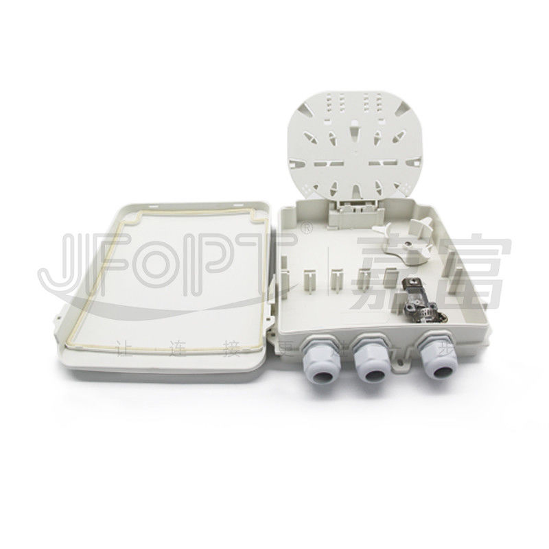 8 Core Fiber Optic Splitter Box 1 Input 2 Output Waterproof fTTH fiber optic terminal box