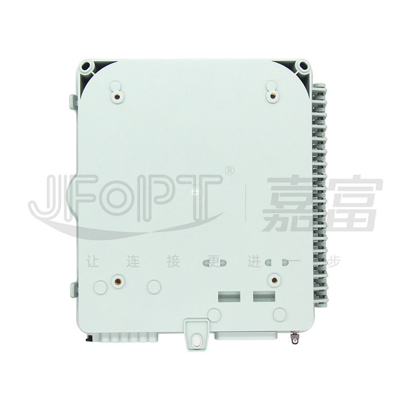 12 Core Fiber Distribution Box 2 In 12 Out IP66 ABS PC Double Sided Tray Splitter Distribution Box