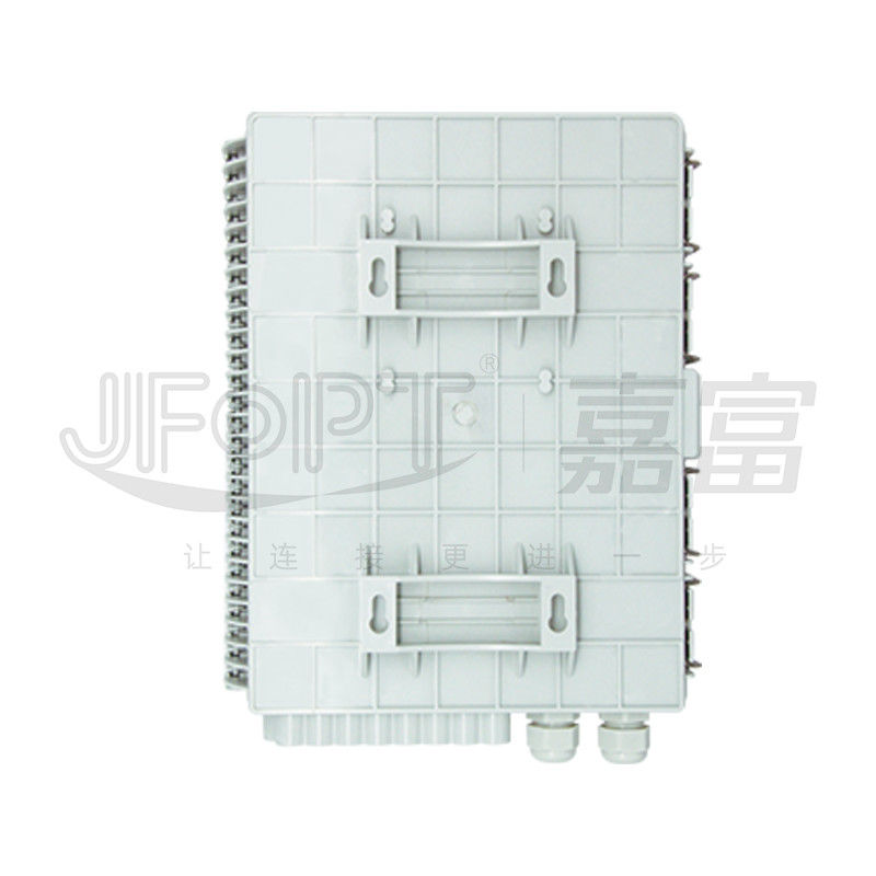 16 Core FTTH Fiber Cable Box 2 In 16 Out Midspan Gland Dustproof Cover Optional