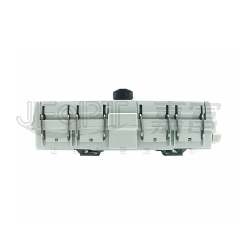 16 Core FTTH Fiber Cable Box 2 In 16 Out Midspan Gland Dustproof Cover Optional