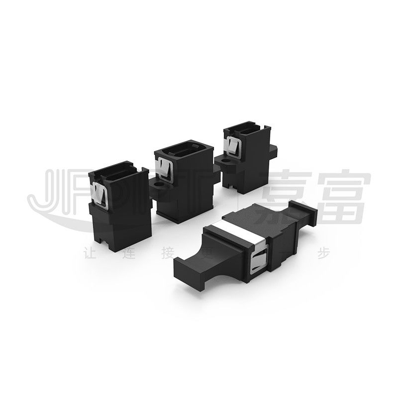 Low Loss MPO Adapter 12 Core 16 Core Fiber Optic Cable Adapter