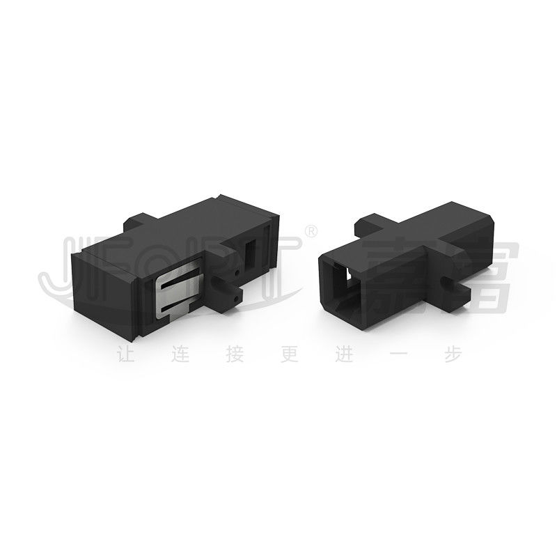 2/4 Cores MTRJ Fiber Optical Adapter SC Footprint Compatible With All MTRJ Connector