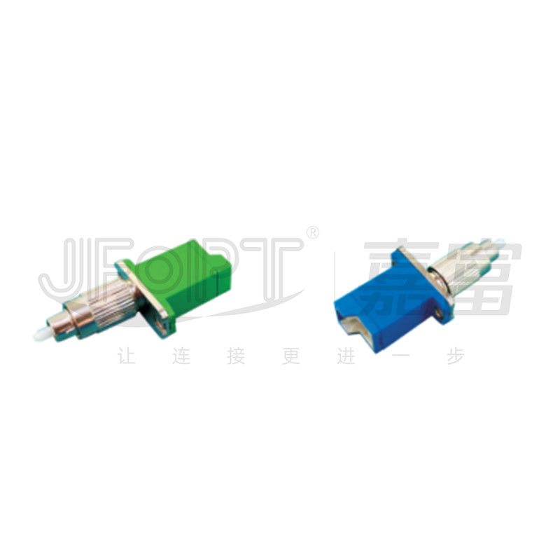 Special E2000 DIN Hybrid Fiber Optic Adapter Female To Male Transfer Connector Type