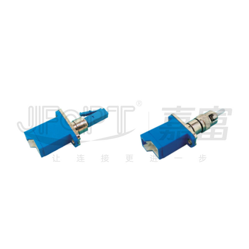 Special E2000 DIN Hybrid Fiber Optic Adapter Female To Male Transfer Connector Type