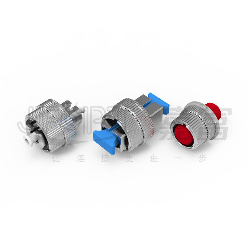 Flanged Type Variable Fiber Attenuator LC SC FC Turning Adjustable Screw 0-30dB