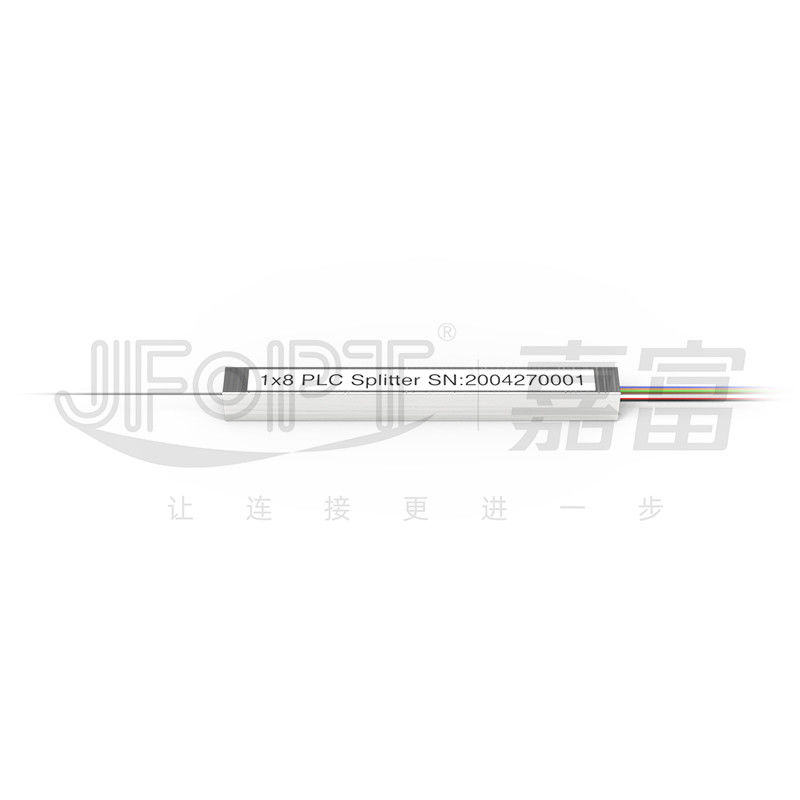 PLC Fiber Optic Splitter 1×N Bare Fiber Installed In Splitter Panel / LGX Box With Bare Fiber Ribbon Output