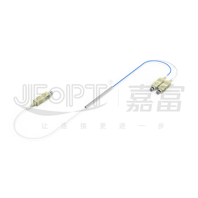 FBT Multimode Fiber Optical Splitter Fused Biconical Taper Splitter Corrosion Process High Stability