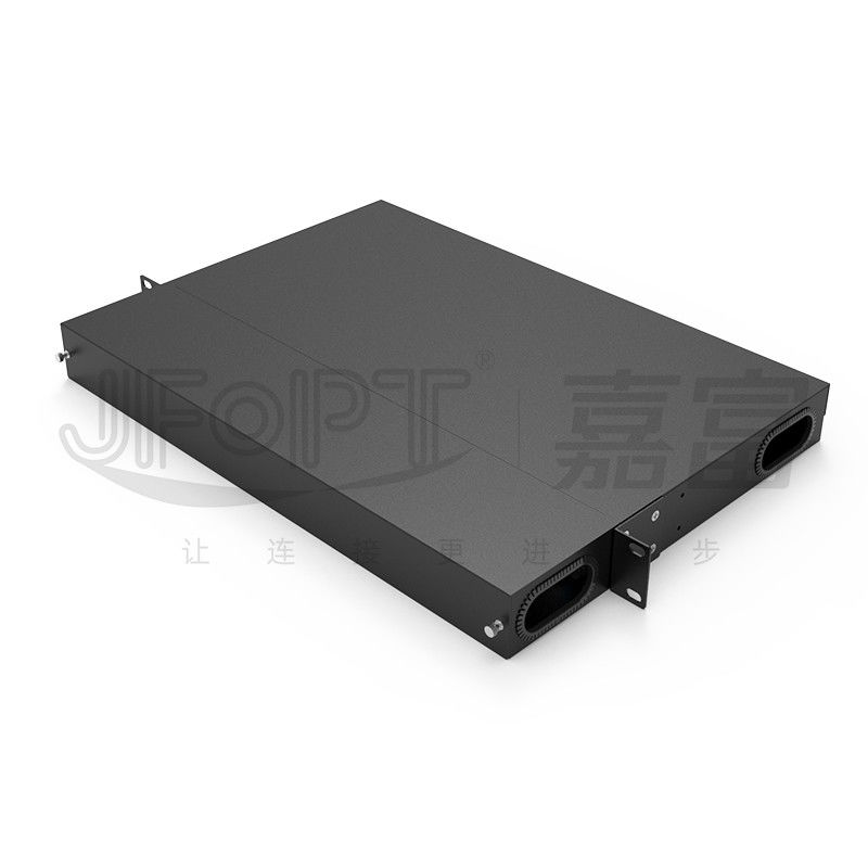 Fixed 19 Inch Patch Panel 4 MPO Cassettes MPO-LC Module Box MPO Distribution Box