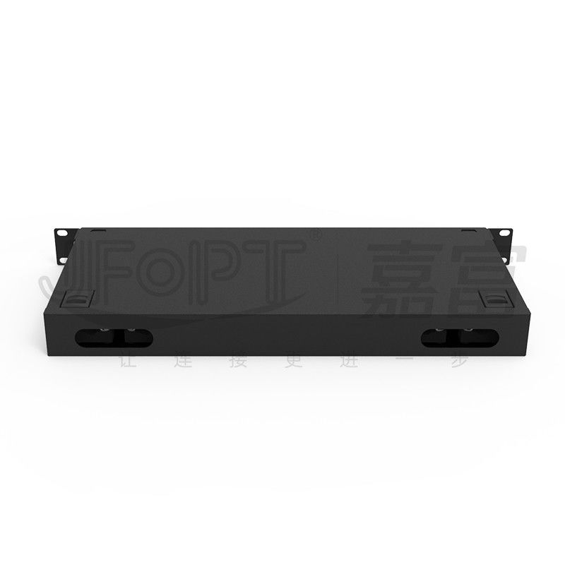 1U ToolLess Patch Panel 24 Port Rack Mount Patch Panel LC Duplex 48 Fibers