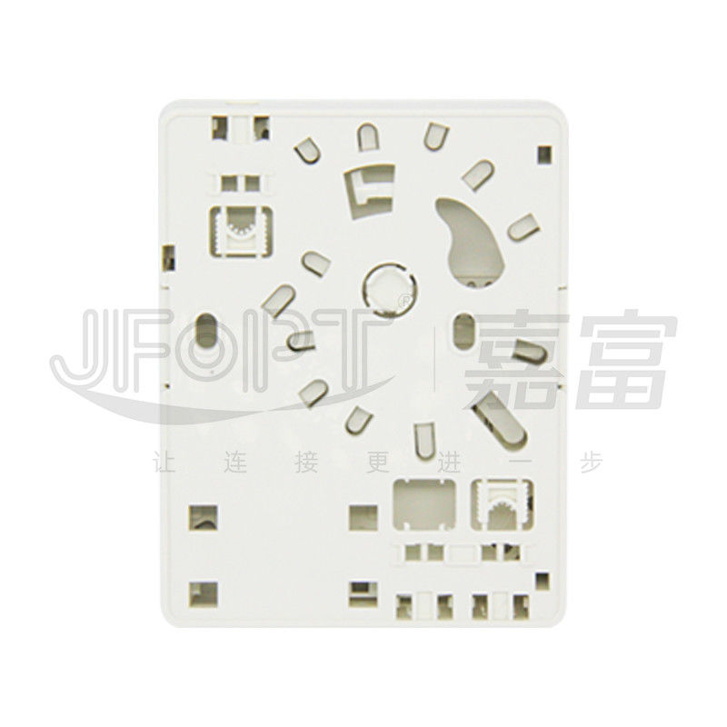 2 Core PC ABS Plastic Terminal Box Screw Locking 4 Fiber Splicing Box