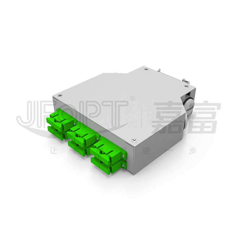 CATV DIN Rail Fiber Optic Termination Box 2-24 Cores Double Layer