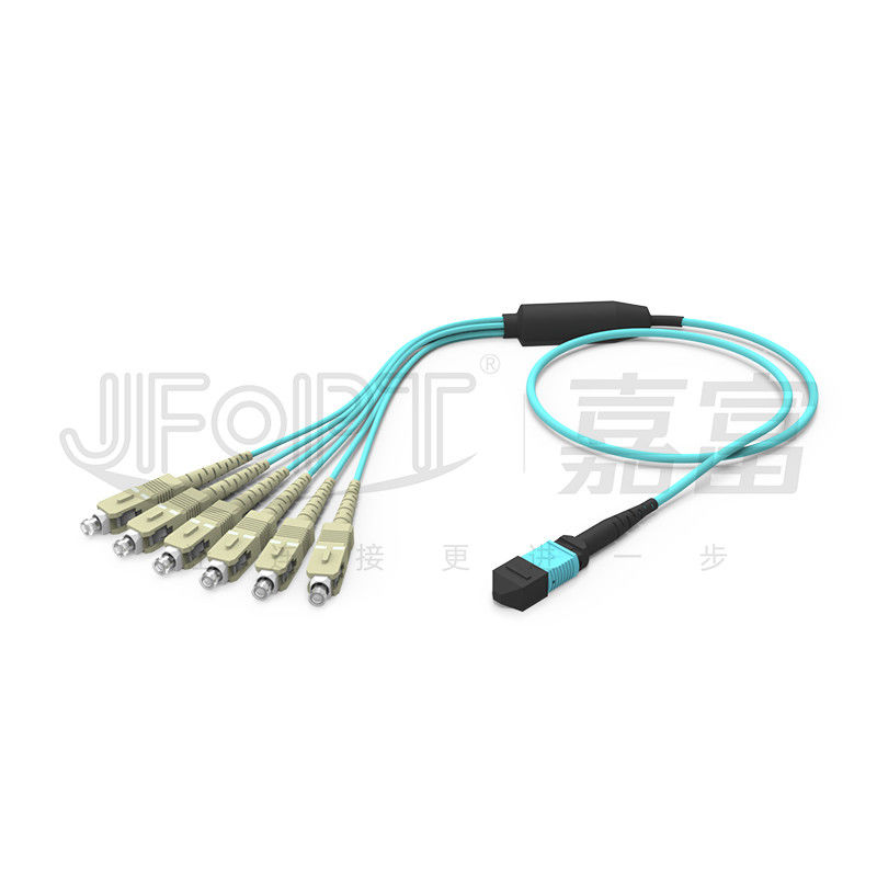 MPO-SC MPO Breakout Cable 6 Cores 8 Cores 12 Cores SC Branch Optical Fiber Jumper