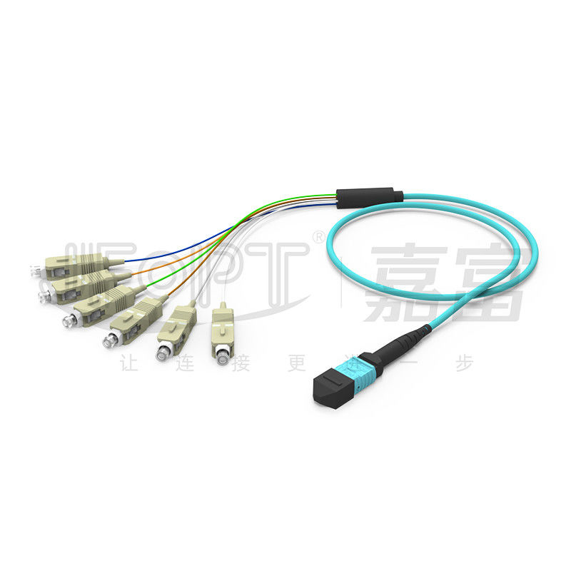 MTP - SC 6 Core 8 Core 3.0mm Main Cable Branching SC Patch Cord