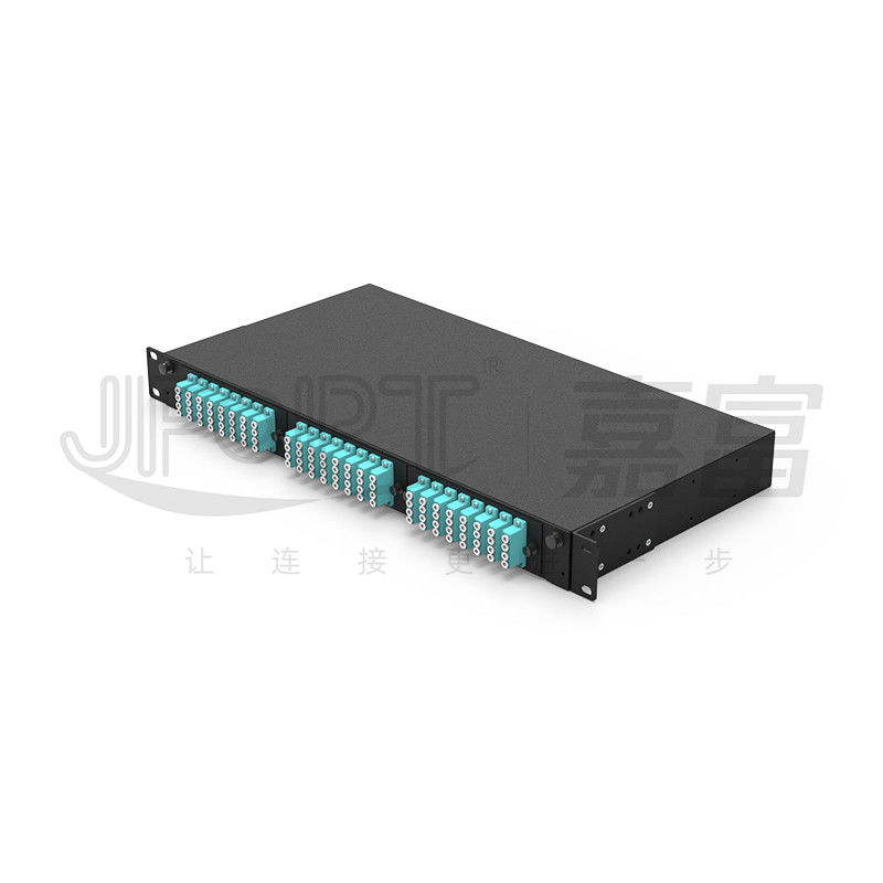 Sliding drawer Fiber patch panel Distribution Box Full Loaded with Multimode OM1 OM2 OM3 OM4 OM5
