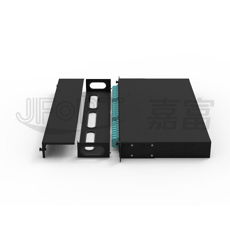 Sliding drawer Fiber patch panel Distribution Box Full Loaded with Multimode OM1 OM2 OM3 OM4 OM5